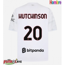 Camiseta AC Milan Omari Hutchinson #20 Visitante Equipación 2026-27 manga corta
